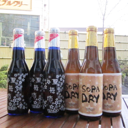 聖桜桃(セントチェリー)さくらんぼビール/　SOBA DRY(そばドライ)　　
